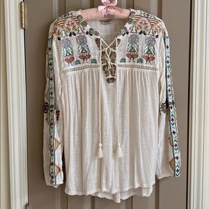 Lucky Brand Womens Blouse